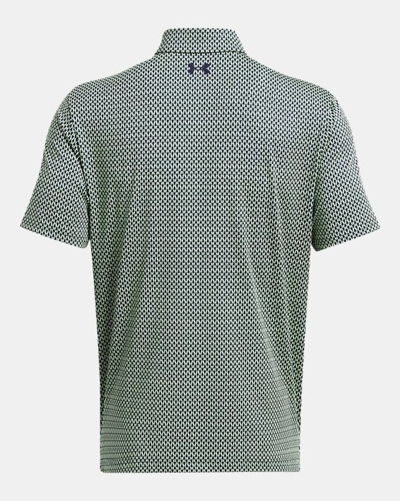 เสื้อโปโล UA Playoff 3.0 Printed สำหรับผู้ชาย in Green image number 5